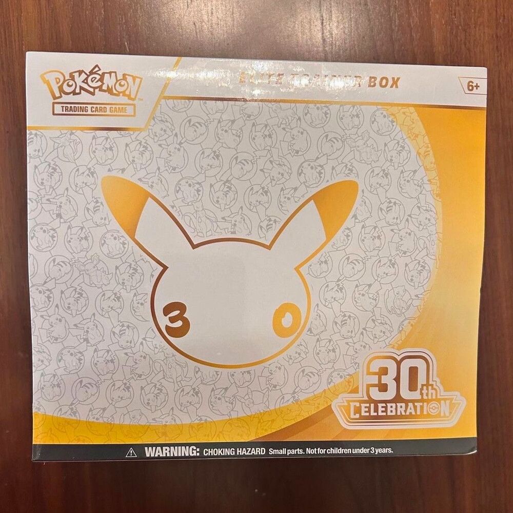 Nintendo Pokémon TCG 30th Celebration Elite Trainer Box Sealed Booster Promo